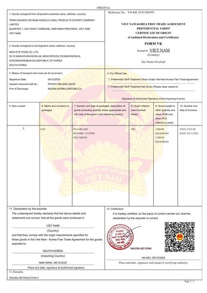 Certificates