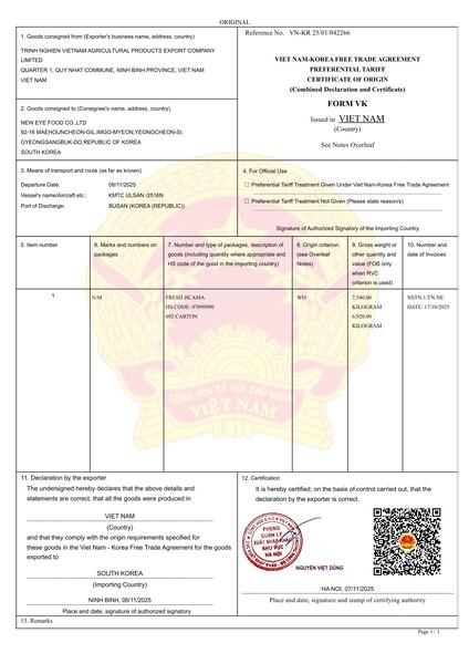 Certificates