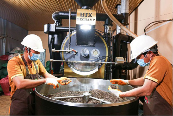 Roasting, Grinding & Packaging