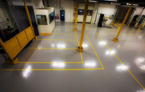 Heavy-duty epoxy coating application