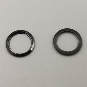 Black decorative ring for TWS earphones