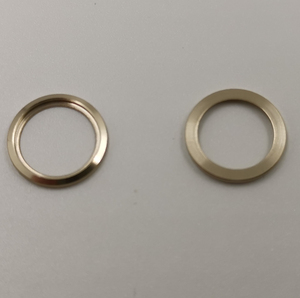 Gold decorative ring for TWS earphones
