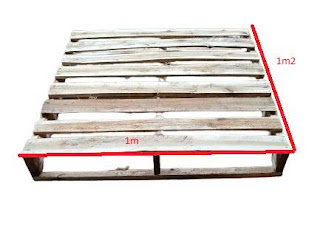 Pallet 1mx1mx10cm