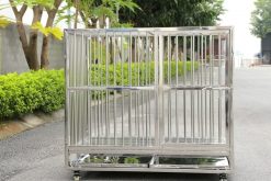 Stainless steel modular dog cage A03