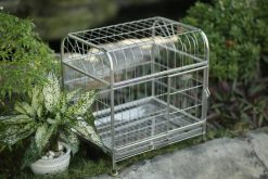 Flat roof pet cage CC004