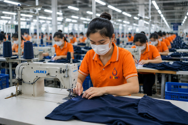 Stitching line
