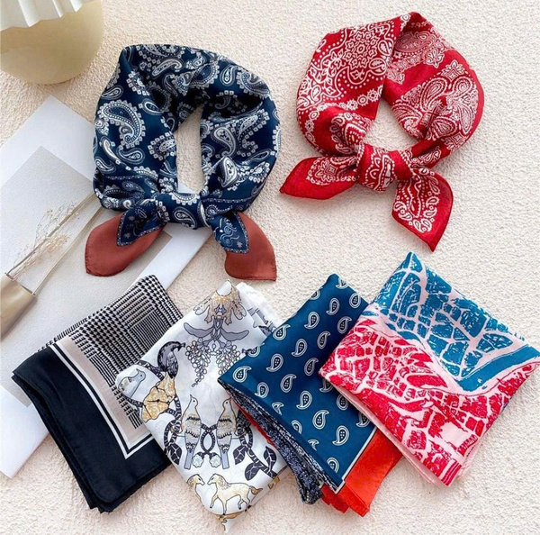 Silk scarves