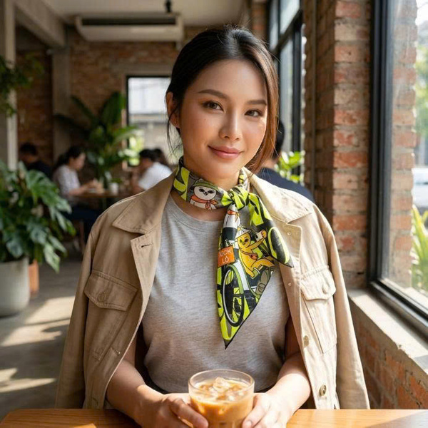 Silk scarves
