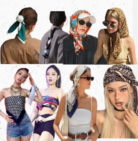 Silk scarves