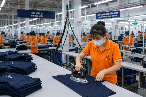 Ironing and pressing area