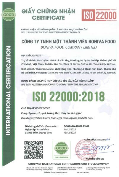 ISO 22000:2018