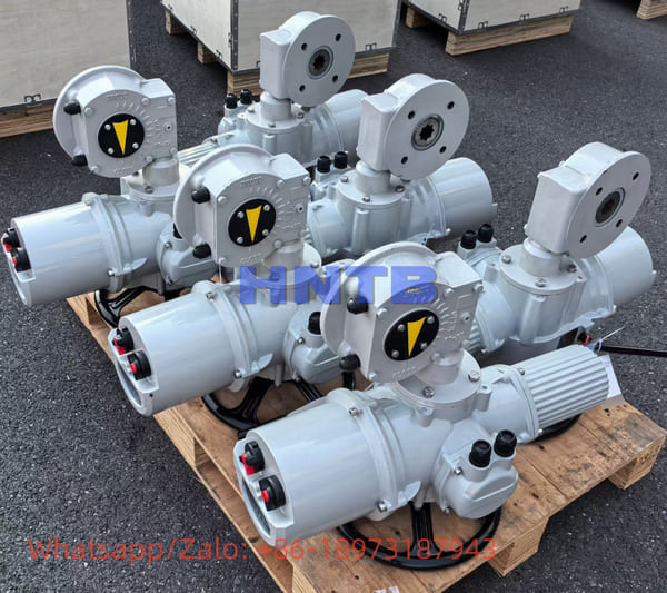 HNTB gear for industrial valve