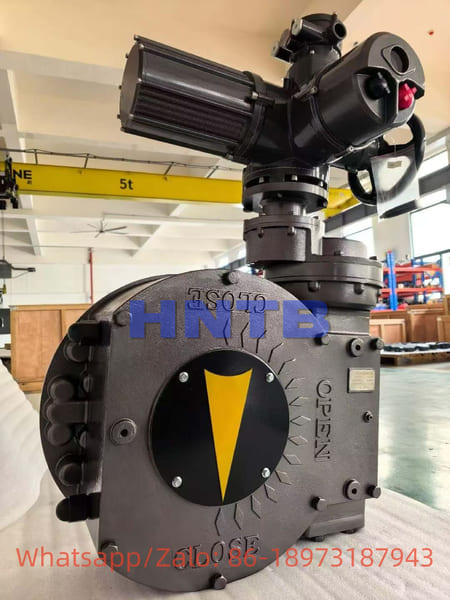 HNTB gear for industrial valve