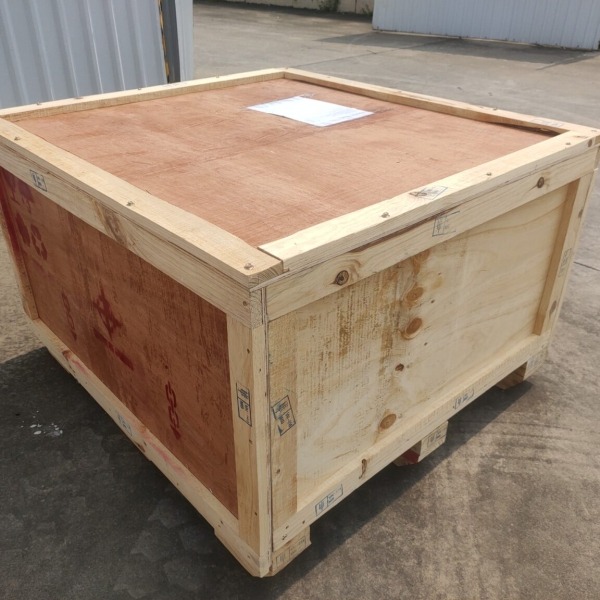 Wooden packaging crates
