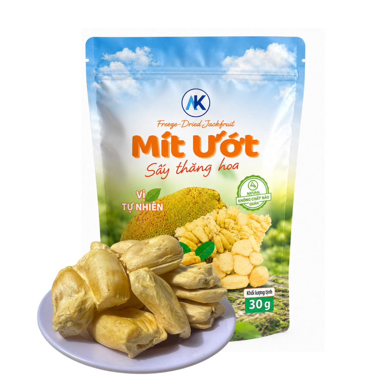 Dried wet jackfruit