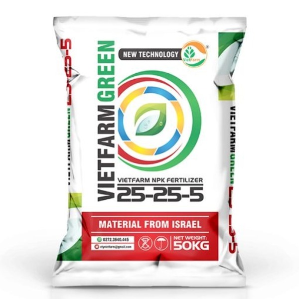 NPK fertilizer 25-25-5