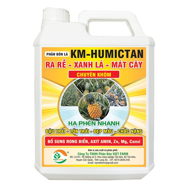 Humictan drip irrigation fertilizers