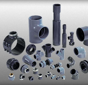 PVC plastic pipe fittings