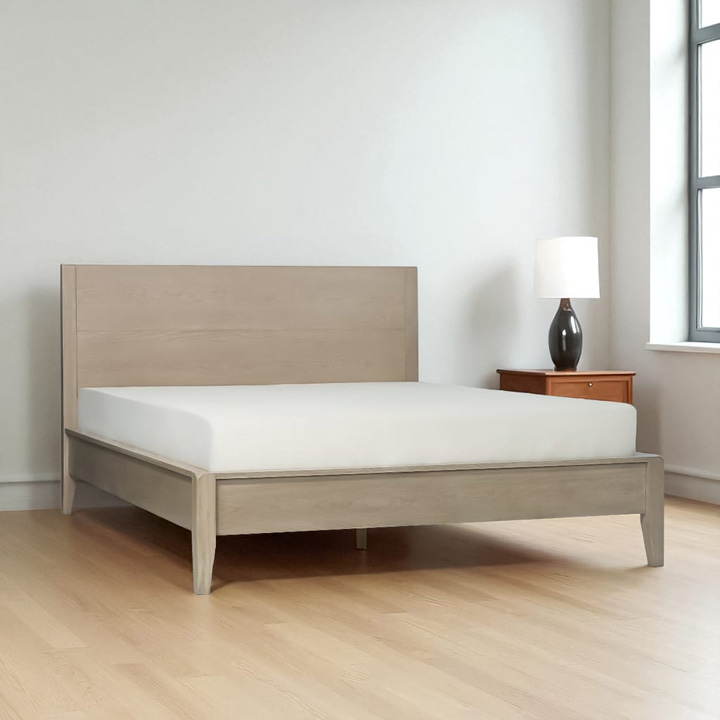 Tool-Free wooden bed frame