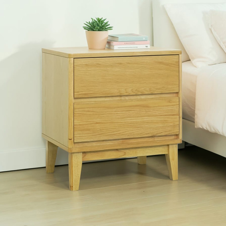 Wooden nightstand