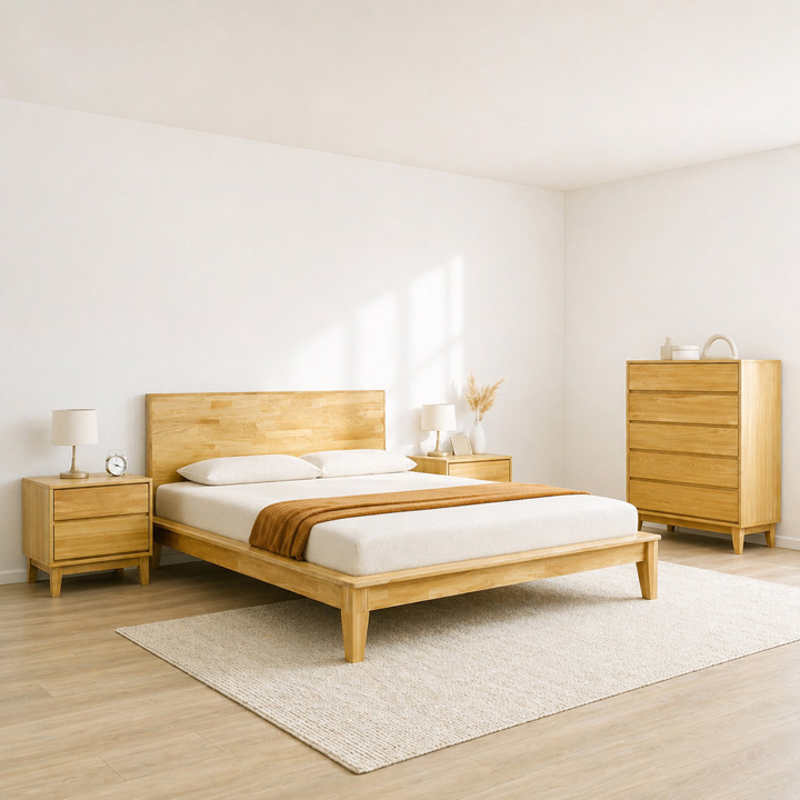 Wooden bedroom set