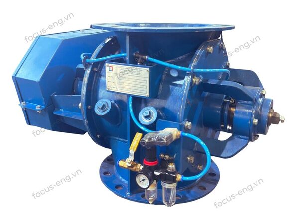 Rotary airlock valves