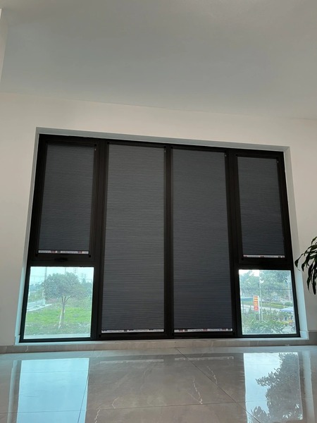 System 28 single honeycomb blinds