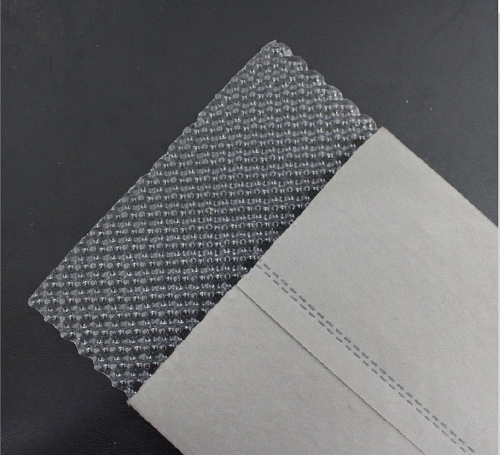 Horizontal drainage strip