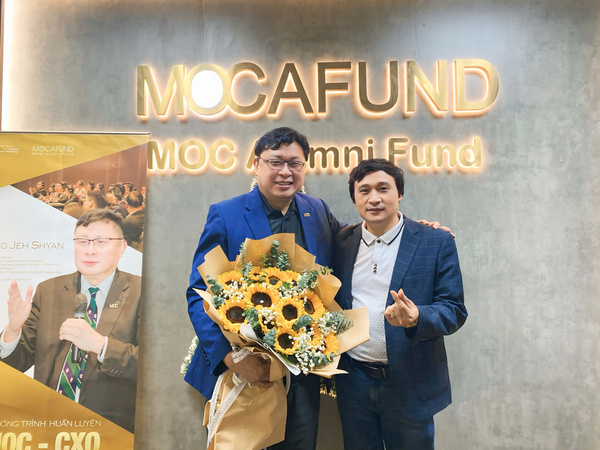 Loc Hoang An with partners and associates