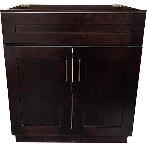 Espresso Single-Sink Bathroom Vanity