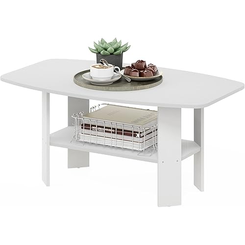 Simple Design White Coffee Table