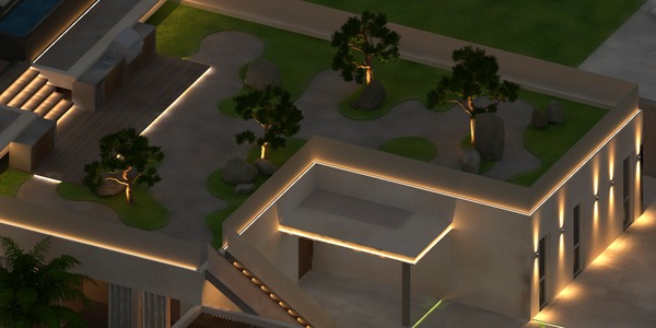 Step, path and driveway lighting