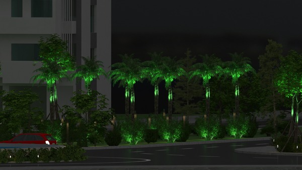 Topiary and flora lighting
