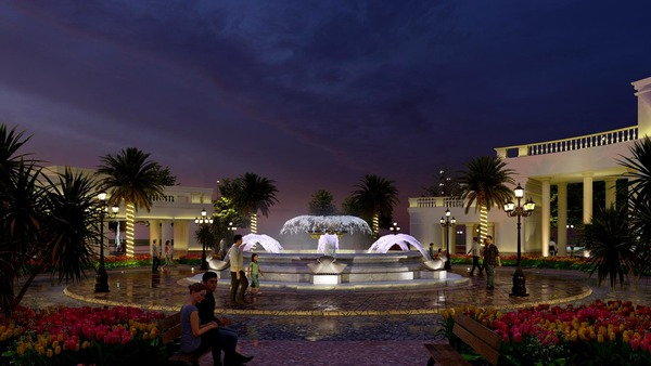 Monument, fountain and public art lighting