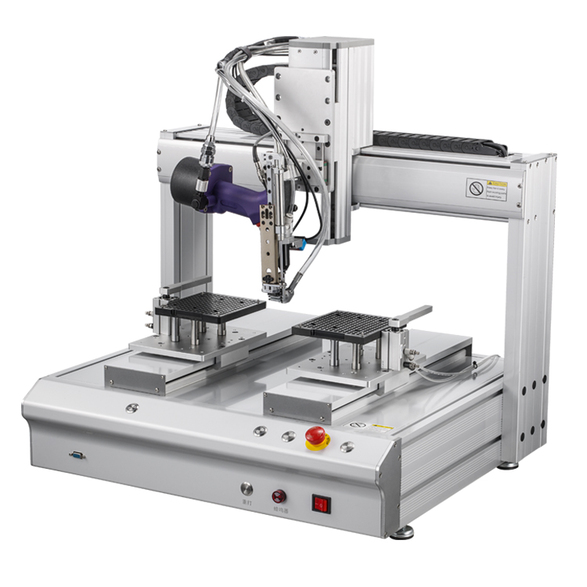 Bench-top riveting machine