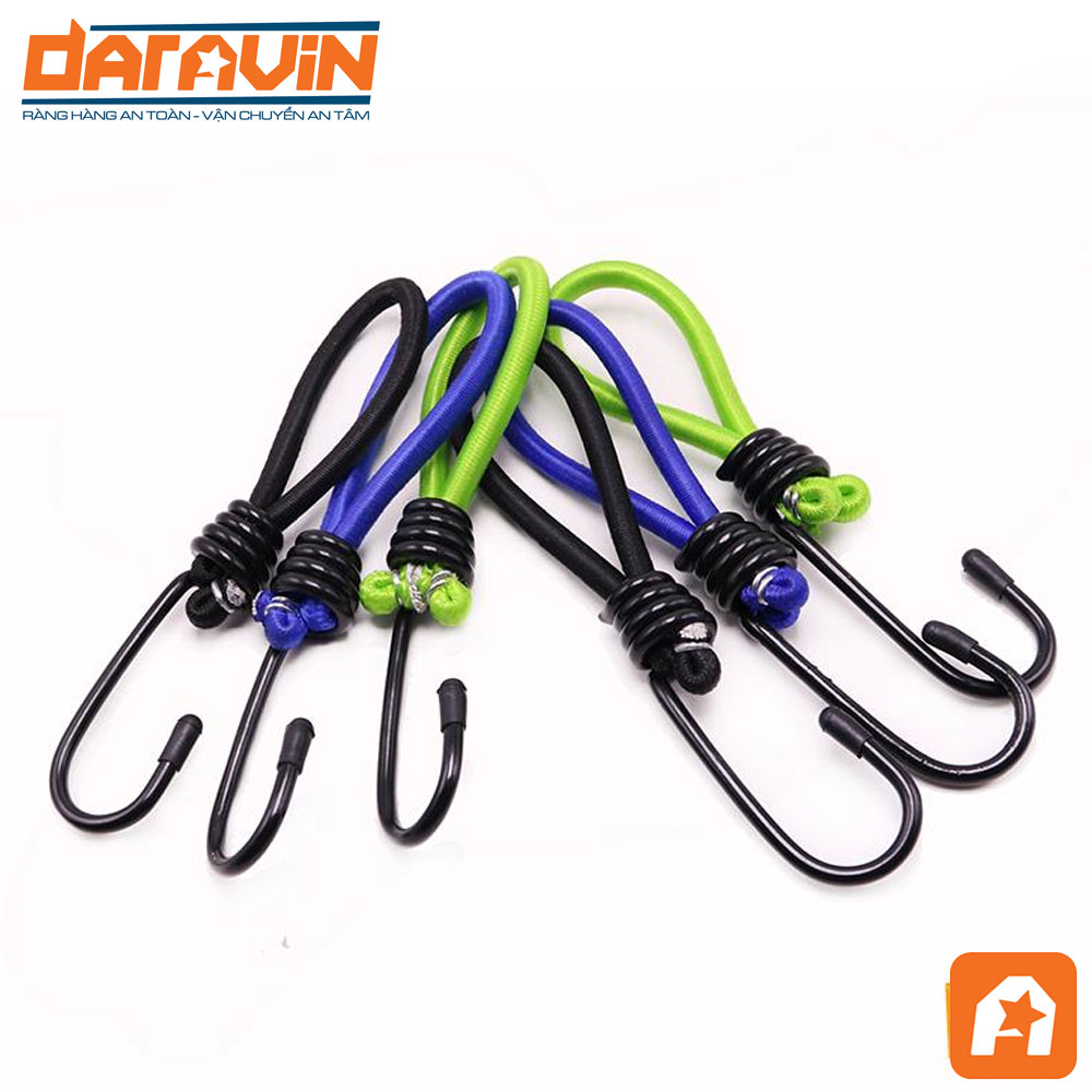 5-piece tent elastic strap set