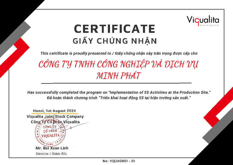 5S Certification
