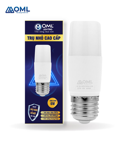 LED mini T-shape bulbs 6W
