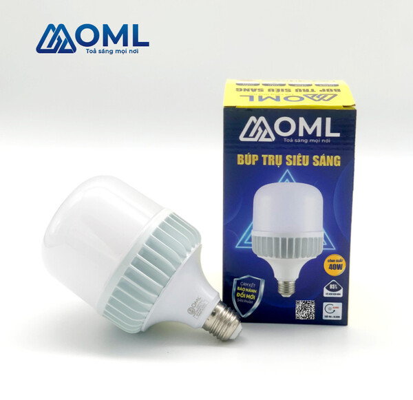 Die-cast aluminum T-bulbs 40W