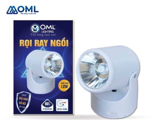 Surface-mounted LED spotlights