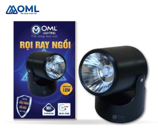Surface-mounted LED spotlights