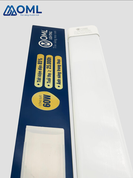 Square acrylic LED battens 60W