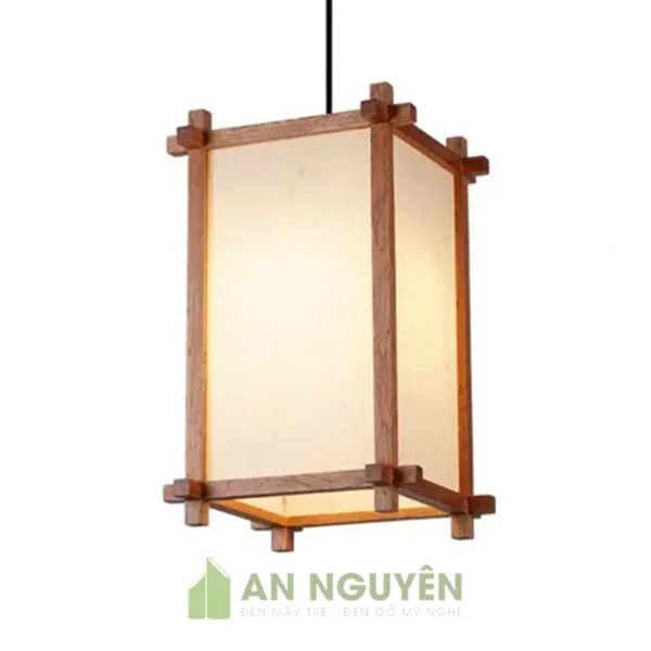 Wooden box with lights