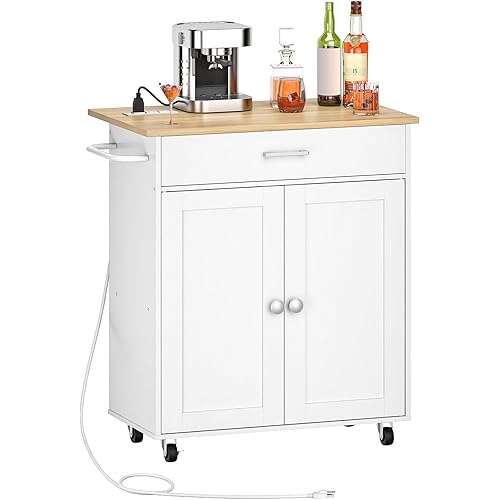 Rolling Kitchen Island Drop Leaf