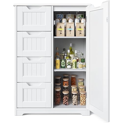 Small Pantry with 4 Drawers
