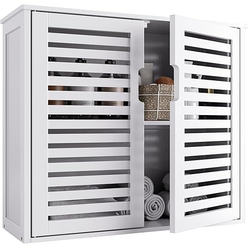 Bamboo Over Toilet Wall Cabinet