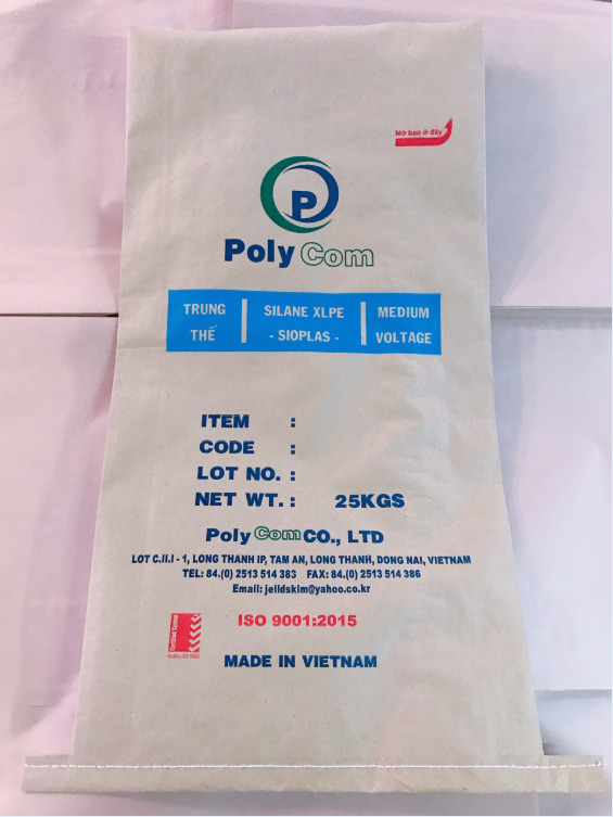 KP bag for plastic pellets