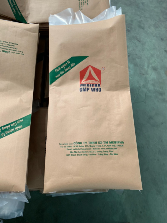 KP bag for plastic pellets