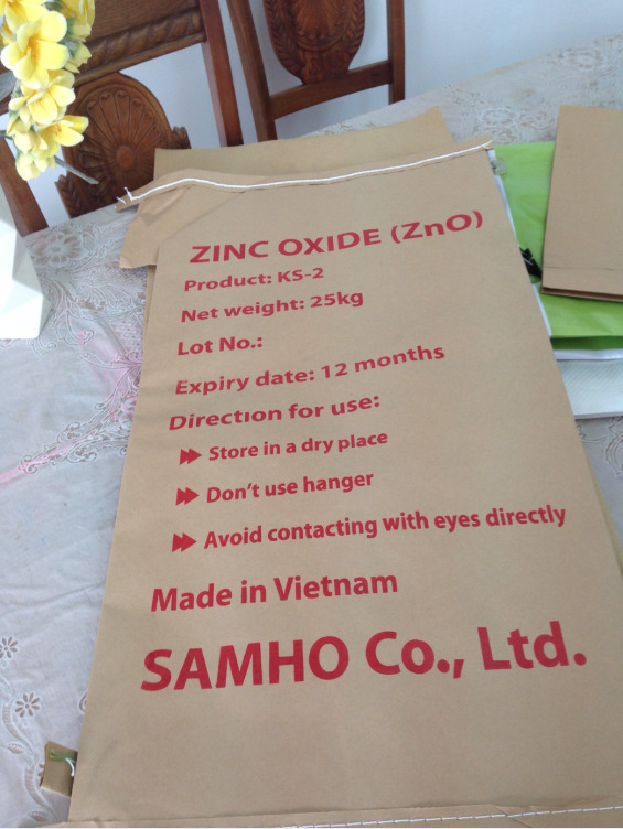 Paper bag for flour