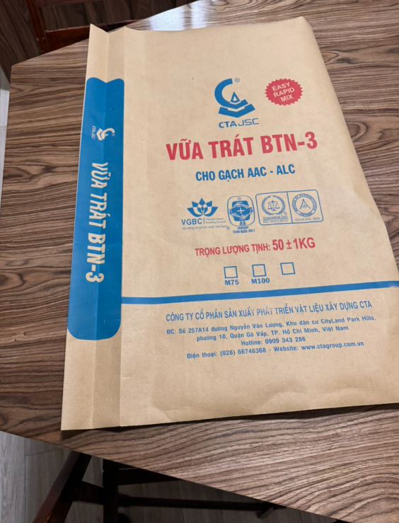 BTN-3 plaster bag